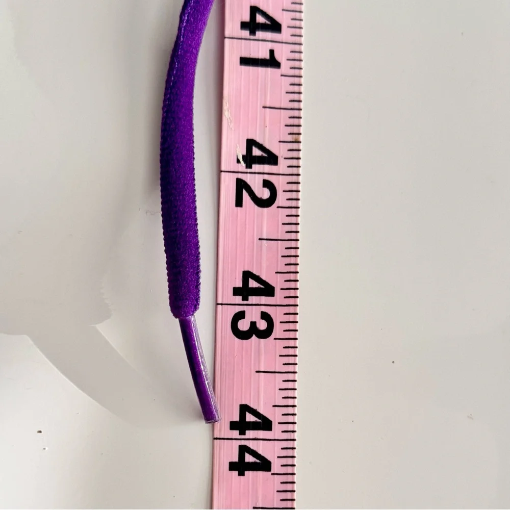 Purple Oval-Style Athletic Sneaker Shoelaces 44” NEW